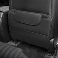 Auto Sitzschutz Rückseite PU Leder – Anti-Kick Organizer mit Tasche, Wasserdicht & Kratzfest
