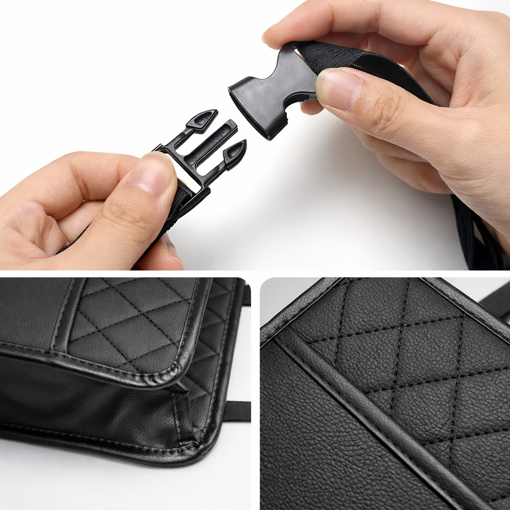 Auto Rückenlehnen Organizer aus Kunstleder