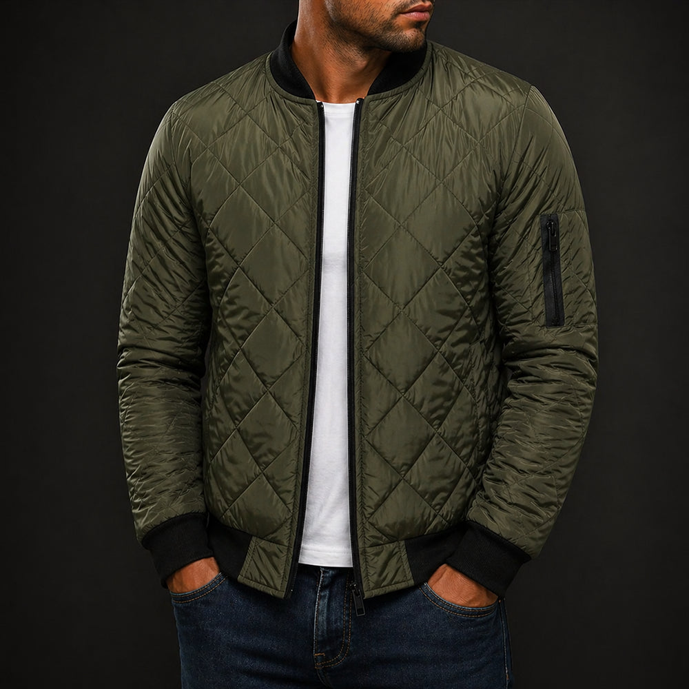 Herren Winter Parka – Warme Thermo Jacke mit Windschutz & Reißverschluss | Outdoor Mantel Plus Size