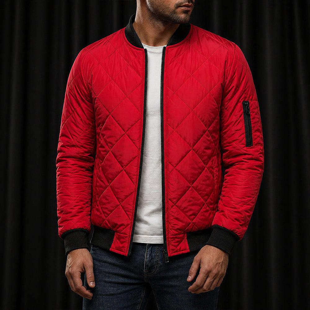 Herren Winter Parka – Warme Thermo Jacke mit Windschutz & Reißverschluss | Outdoor Mantel Plus Size