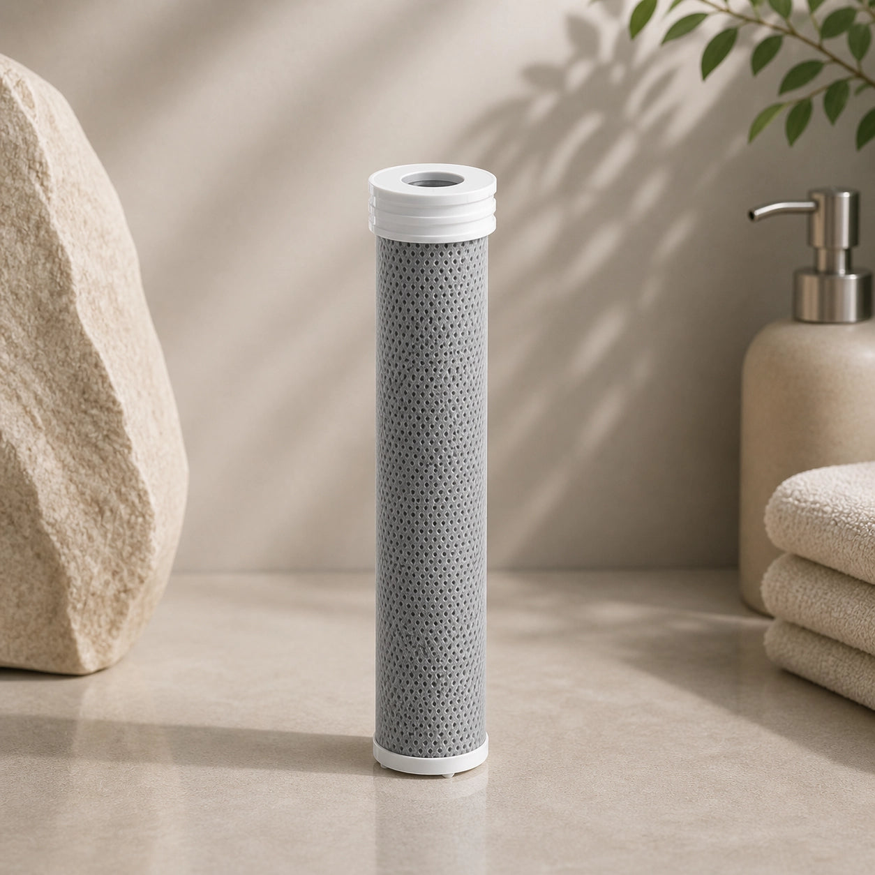 Duschkopf mit Filter & Hochdruck – Wassersparende Handbrause Schwarz | Kalkfilter & Tiefenreinigung