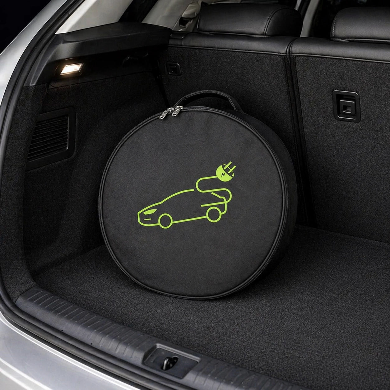 EV Ladekabel Tasche Auto – Wasserdichte Aufbewahrung für Ladegerät & Zubehör, Stoßfest