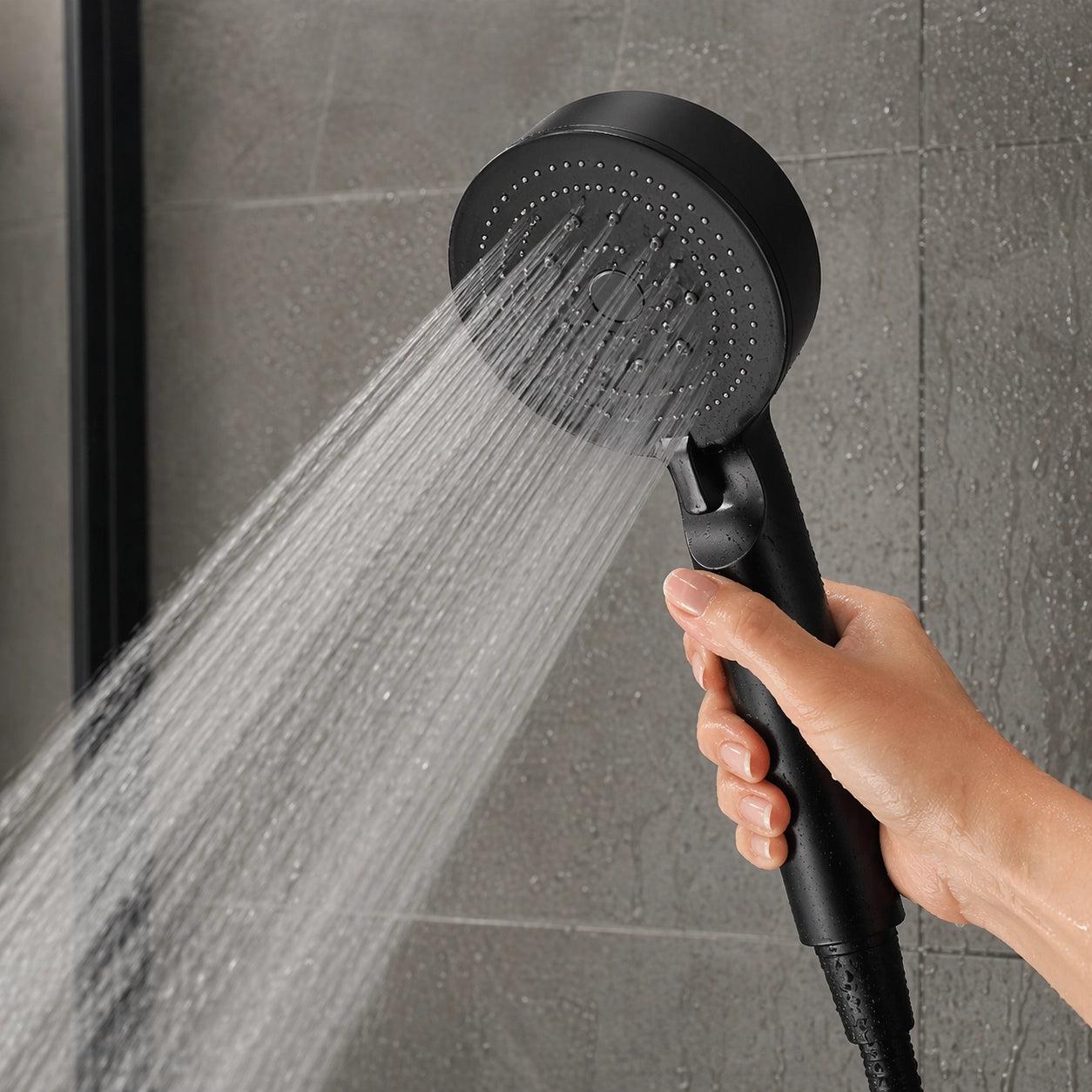 5-Modus Duschkopf Hochdruck – Wassersparend, Verstellbar & Massagedusche Universal