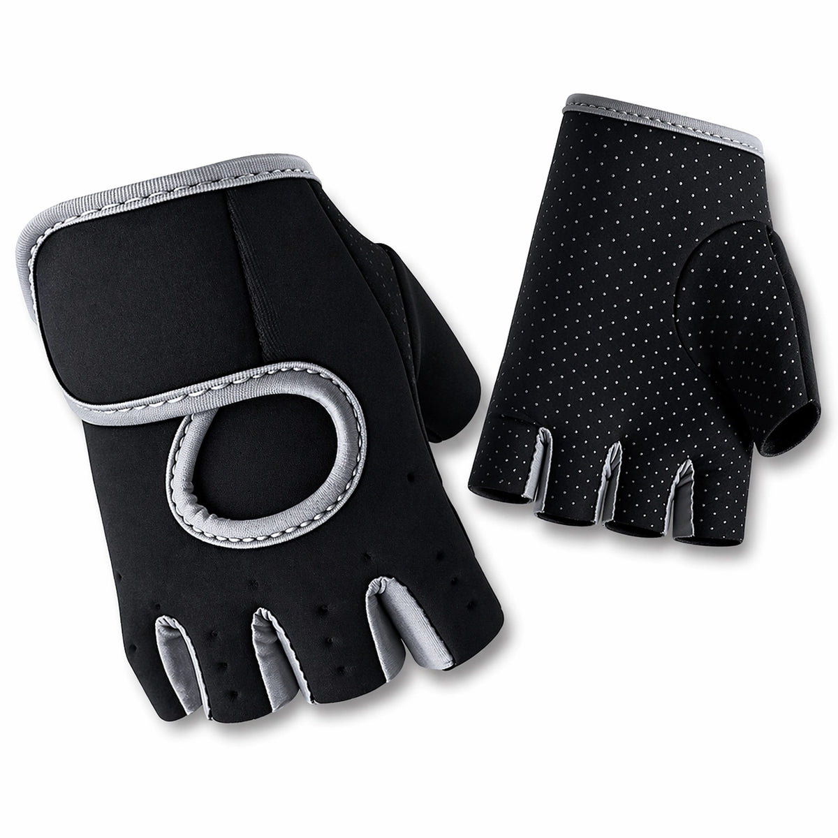 Sporthandschuhe Unisex – Rutschfest mit Silikon Grip für Fitness, Gewichtheben & Radfahren