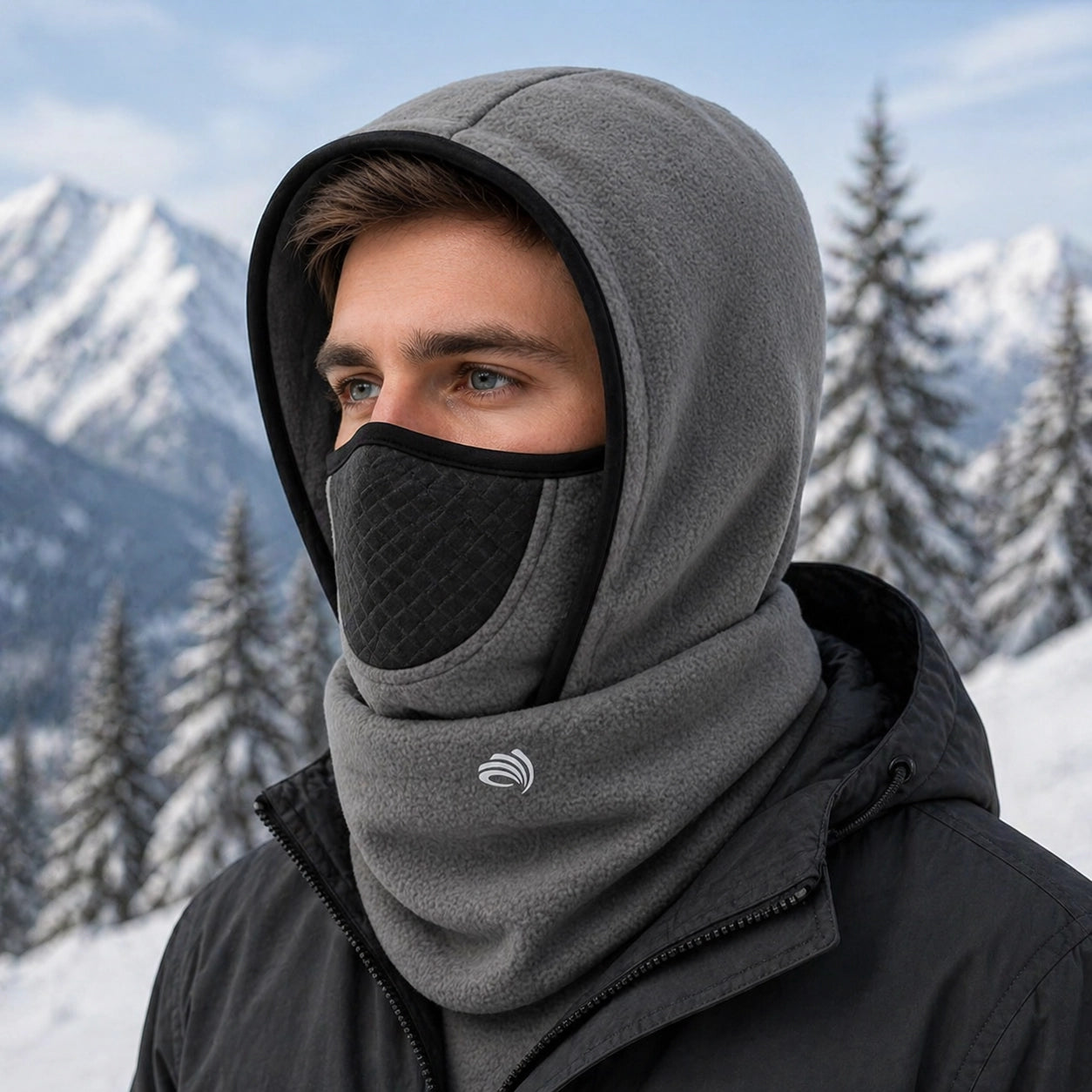 Sturmhaube Polar Fleece Unisex – Wasserdichte & Winddichte Gesichtsmaske | Thermo Balaclava für Ski, Fahrrad & Winter