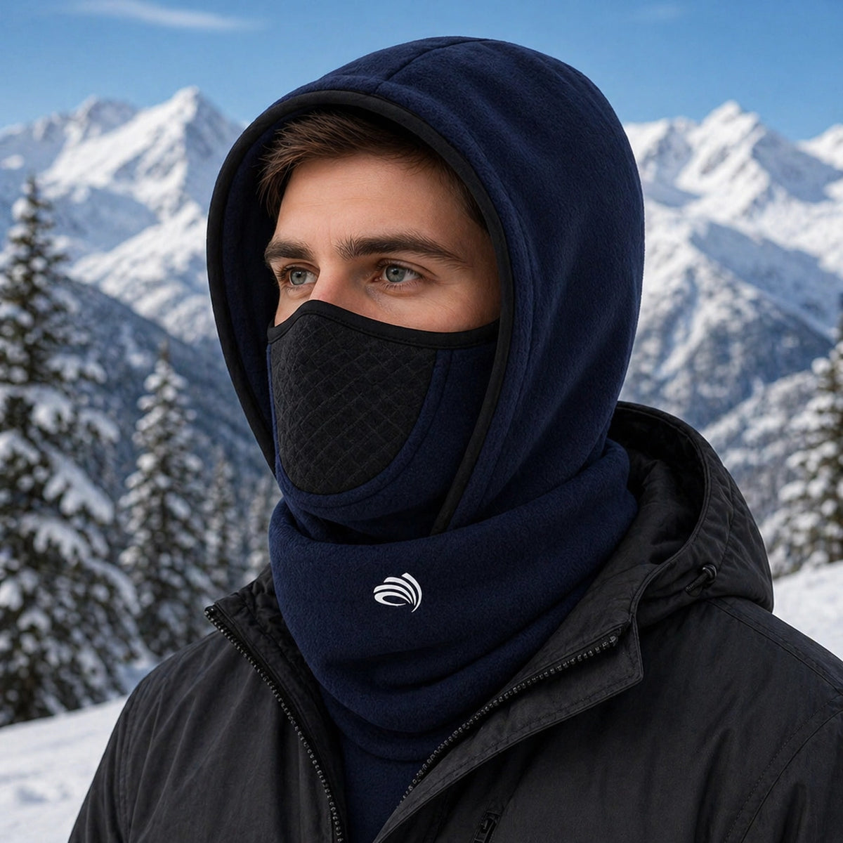 Sturmhaube Polar Fleece Unisex – Wasserdichte & Winddichte Gesichtsmaske | Thermo Balaclava für Ski, Fahrrad & Winter