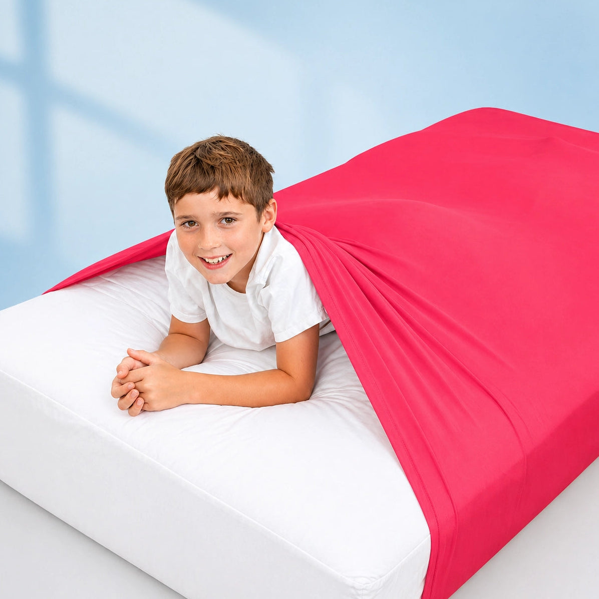 Sensorik Kompressionsdecke Kinder – Beruhigende Dehnbare Schlafdecke Alternative Gewichtsdecke