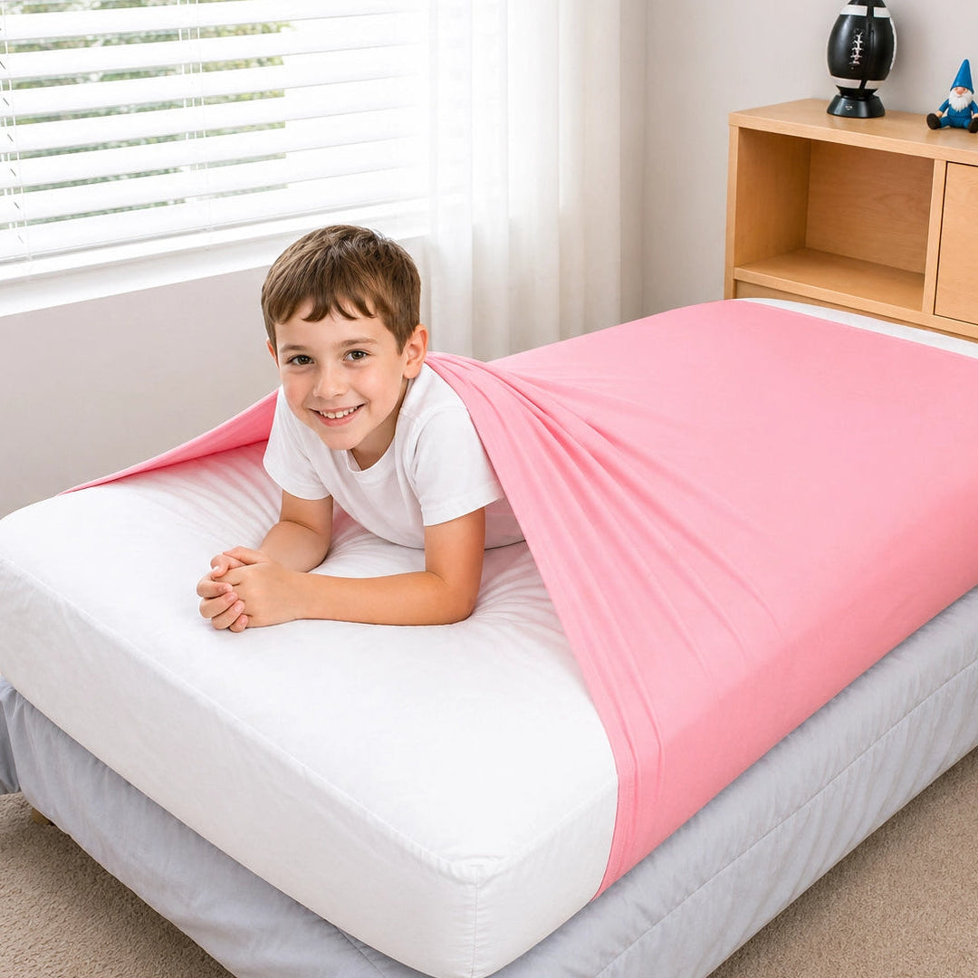 Sensorik Kompressionsdecke Kinder – Beruhigende Dehnbare Schlafdecke Alternative Gewichtsdecke