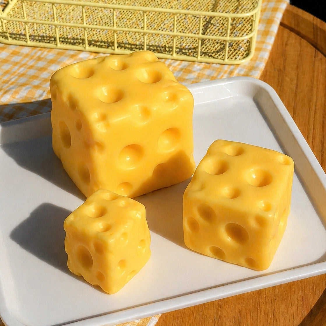 Käse Squishy Anti Stress Spielzeug – Langsam Rückfederndes Knautschspielzeug