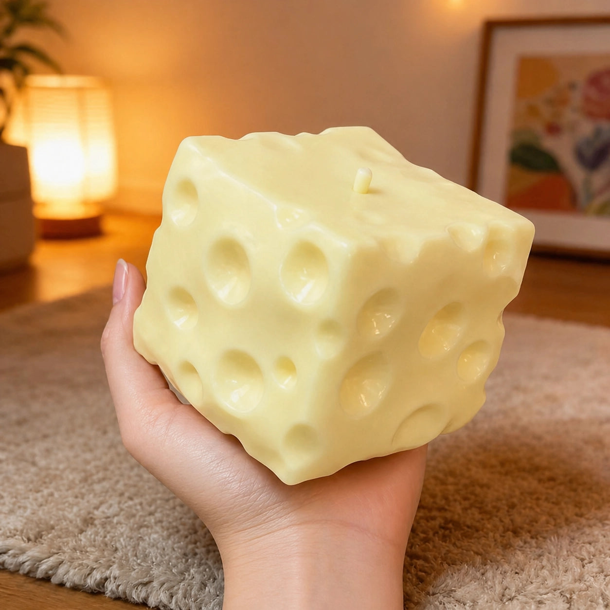 Käse Squishy Anti Stress Spielzeug – Langsam Rückfederndes Knautschspielzeug