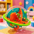 3D Labyrinth Kugel Puzzle – Geschicklichkeitsspiel mit 100+ Hindernissen für Kinder