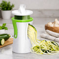 Spiralizer Gemüseschneider Edelstahl – Zucchini Nudeln & Gemüse Spaghetti Maker | Küchenhelfer