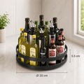 360° Drehbarer Organizer – Rotierende Aufbewahrungsbox für Küche & Bad