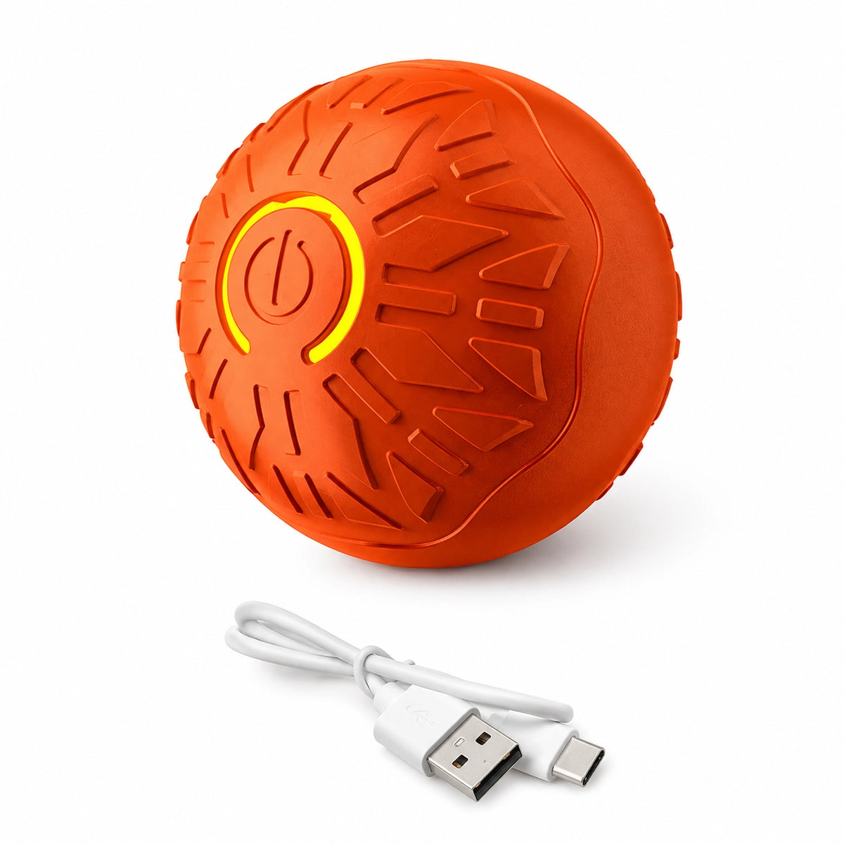 Intelligenter Haustier Ball – Automatisches interaktives Hund & Katzen Spielzeug USB