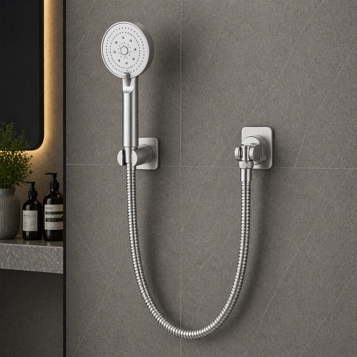 5-Modus Duschkopf Hochdruck – Wassersparend, Verstellbar & Massagedusche Universal