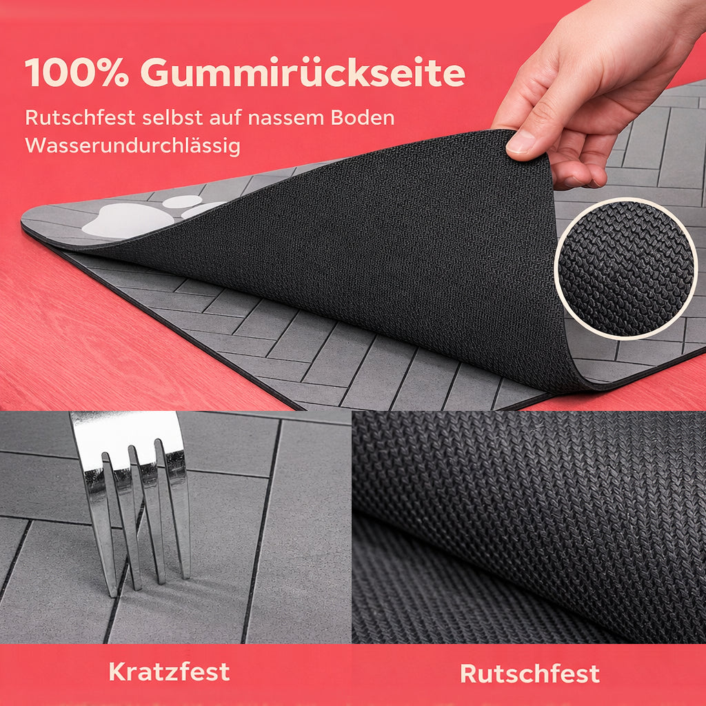 Wasserdichte Futtermatte für Hunde & Katzen