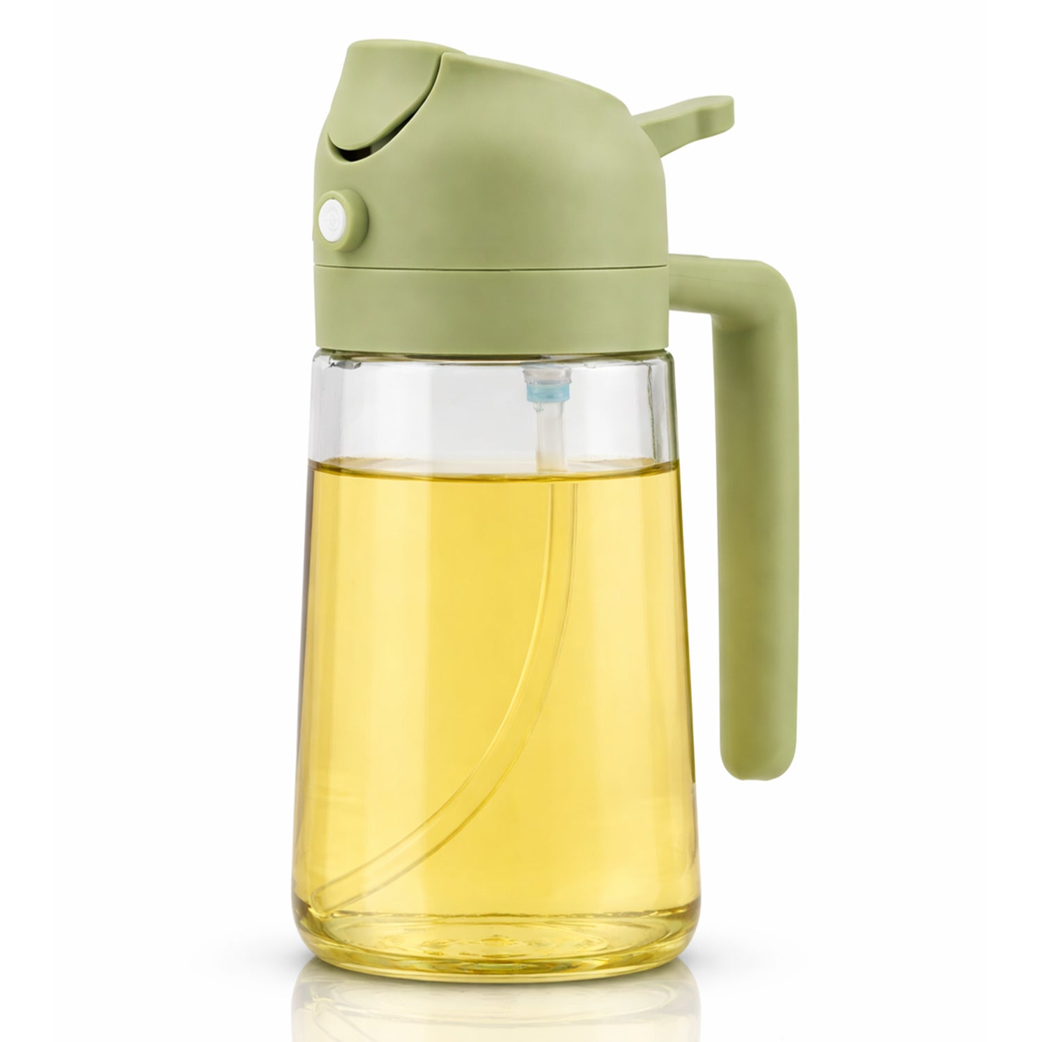 2 in 1 Ölsprüher und Ölspender aus Glas 500 ml