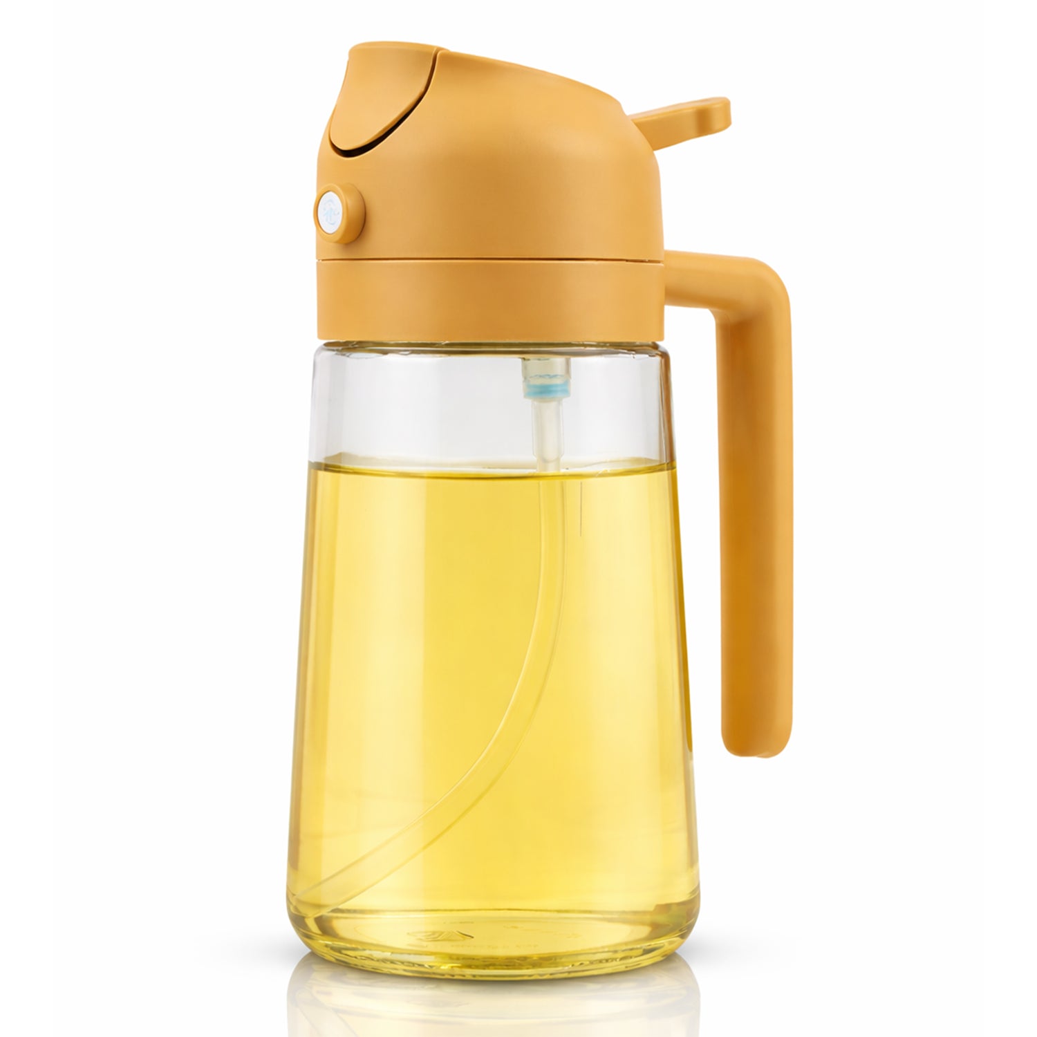 2 in 1 Ölsprüher und Ölspender aus Glas 500 ml