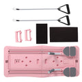 Pilates Board 4-in-1 Faltbar – Core Trainer mit Ab Roller, Push-Up & Resistance Bands