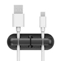 Selbstklebende Kabelhalter Clips – Silikon Kabelmanagement für Schreibtisch & Ladekabel | USB, Kopfhörer & Netzkabel Organizer