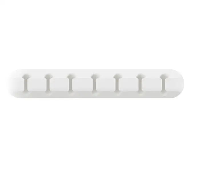 Selbstklebende Kabelhalter Clips – Silikon Kabelmanagement für Schreibtisch & Ladekabel | USB, Kopfhörer & Netzkabel Organizer