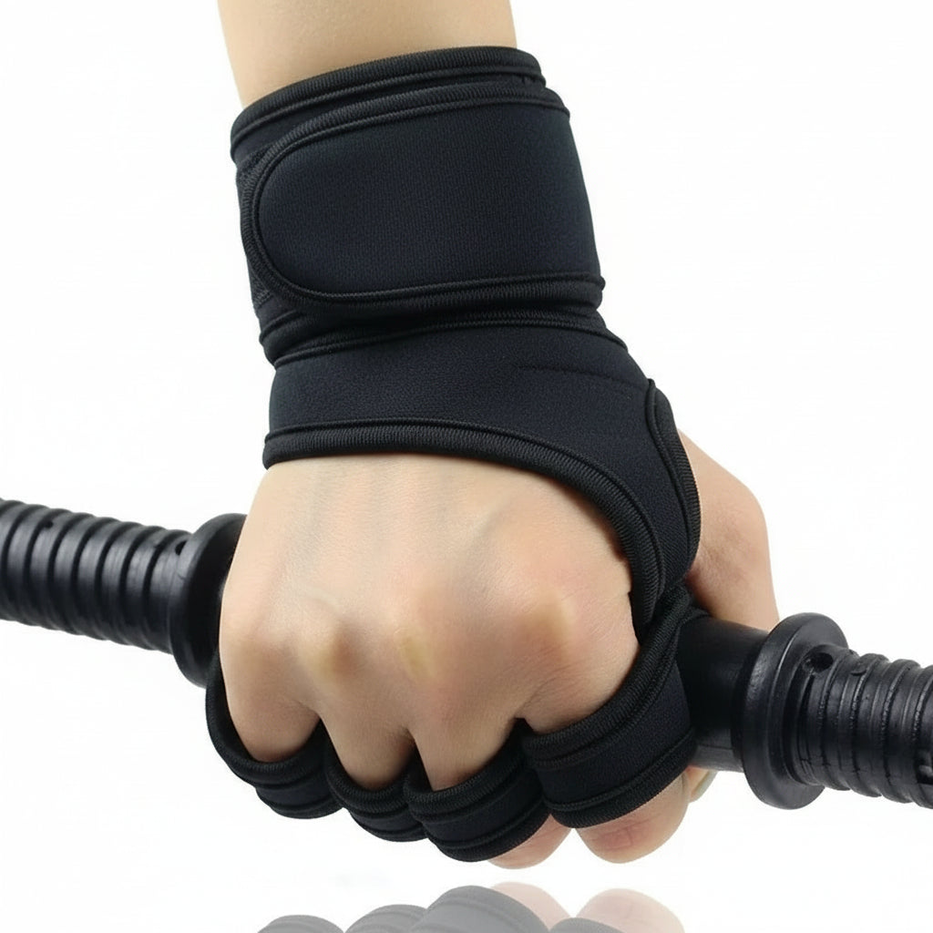 Fitness Handschuhe mit Handgelenkstütze – Rutschfeste Workout & Gewichtheber Handschuhe | Gym & Bodybuilding Unisex