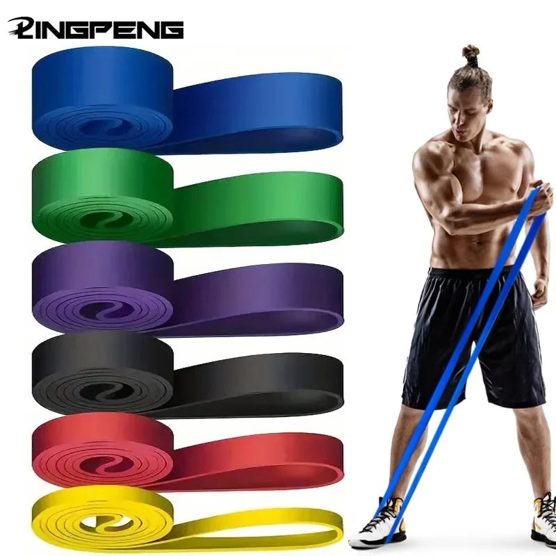 Fitness Widerstandsband Latex – Yoga & Krafttraining Resistance Band mit verschiedenen Stärken | Muskelaufbau & Bodyforming