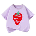 Kinder T-Shirt Mädchen Sommer – Baumwolle Kurzarm Shirt Teenager Schul Oberteil