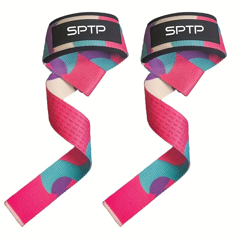 Gewichthebergurte mit Handgelenkschutz – Rutschfeste Lifting Straps für Fitness & Deadlift