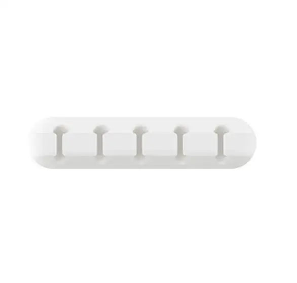 Selbstklebende Kabelhalter Clips – Silikon Kabelmanagement für Schreibtisch & Ladekabel | USB, Kopfhörer & Netzkabel Organizer