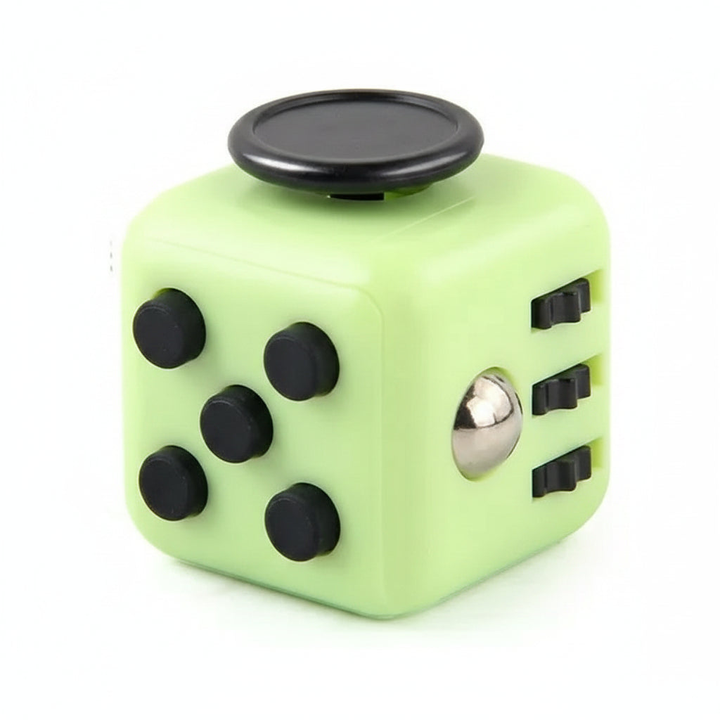 Fidget Würfel Antistress – Infinity Stress Spielzeug mit Klick & Magnet für Erwachsene