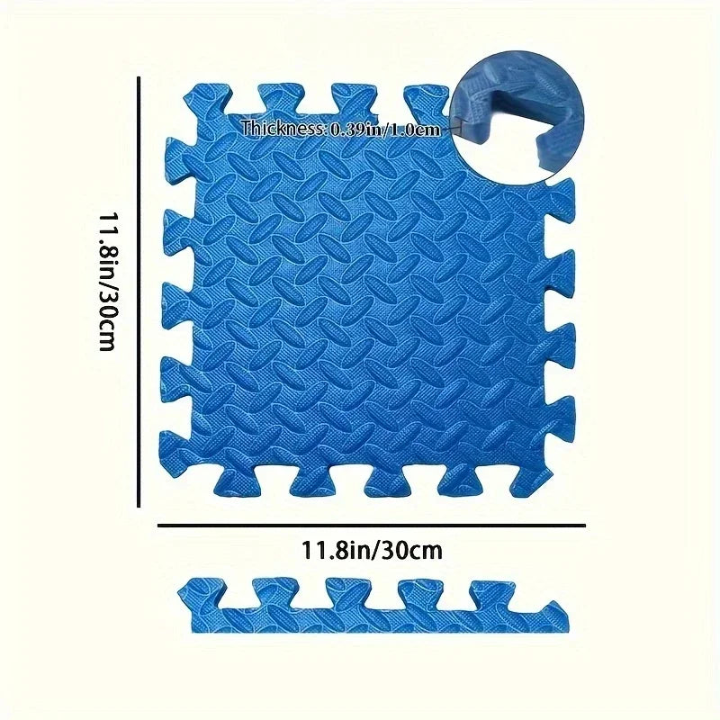 EVA Puzzlematte 30x30 cm – Rutschfeste Spielmatte für Baby & Kinder Krabbelteppich
