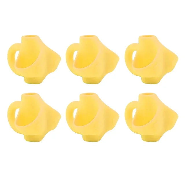 Silikon Stiftgriff Kinder (1–6 Stk.) – Schreiblernhilfe & Haltungskorrektur Grip