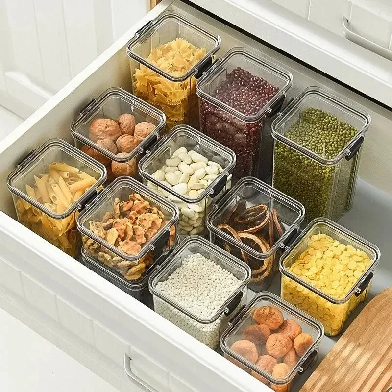 Luftdichter Aufbewahrungsbehälter – Küchenbox für Snacks, Getreide & Trockenwaren