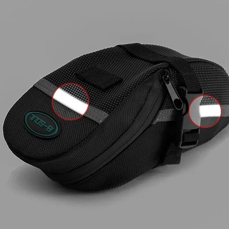 Fahrrad Satteltasche mit Quick Release – Wasserdichte Bike Tasche mit Rücklicht Halter | Rennrad & MTB Zubehör