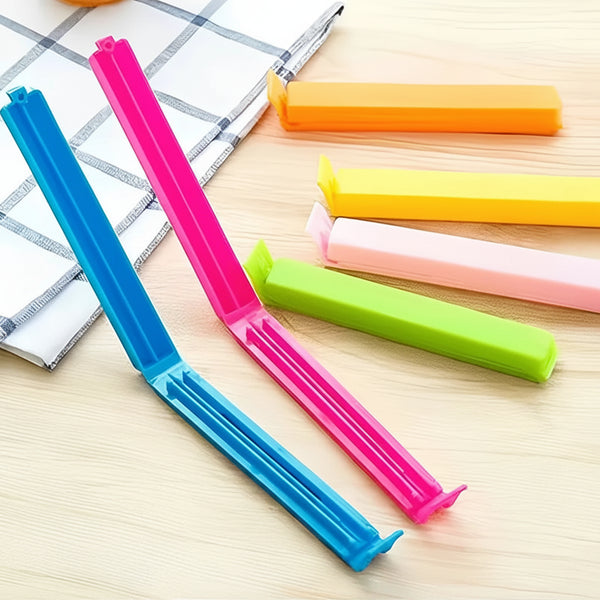 Lebensmittelklammern 10/20 Stück – Bunte Beutelverschlüsse für Küche & Aufbewahrung