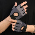 Halbfinger Sporthandschuhe Sommer – Atmungsaktive Fitness & Fahrrad Handschuhe mit Anti-Rutsch Grip | Unisex Gym Handschuhe