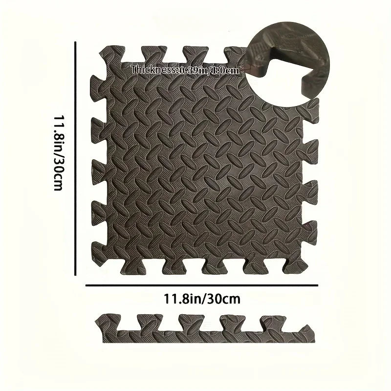 EVA Puzzlematte 30x30 cm – Rutschfeste Spielmatte für Baby & Kinder Krabbelteppich