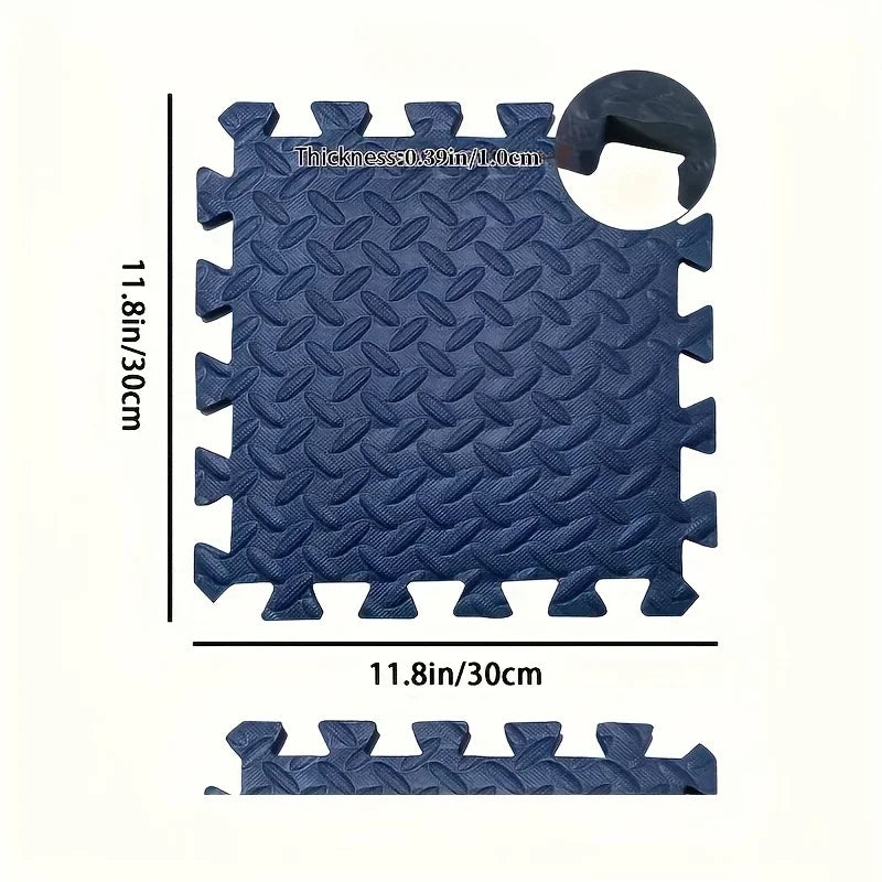 EVA Puzzlematte 30x30 cm – Rutschfeste Spielmatte für Baby & Kinder Krabbelteppich