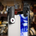 APEXEL 200X Mikroskop Linse für Smartphone – Makro Objektiv mit LED & Clip