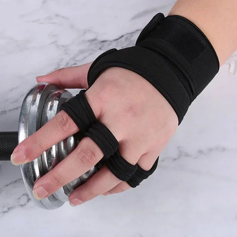 Fitness Handschuhe mit Handgelenkstütze – Rutschfeste Workout & Gewichtheber Handschuhe | Gym & Bodybuilding Unisex