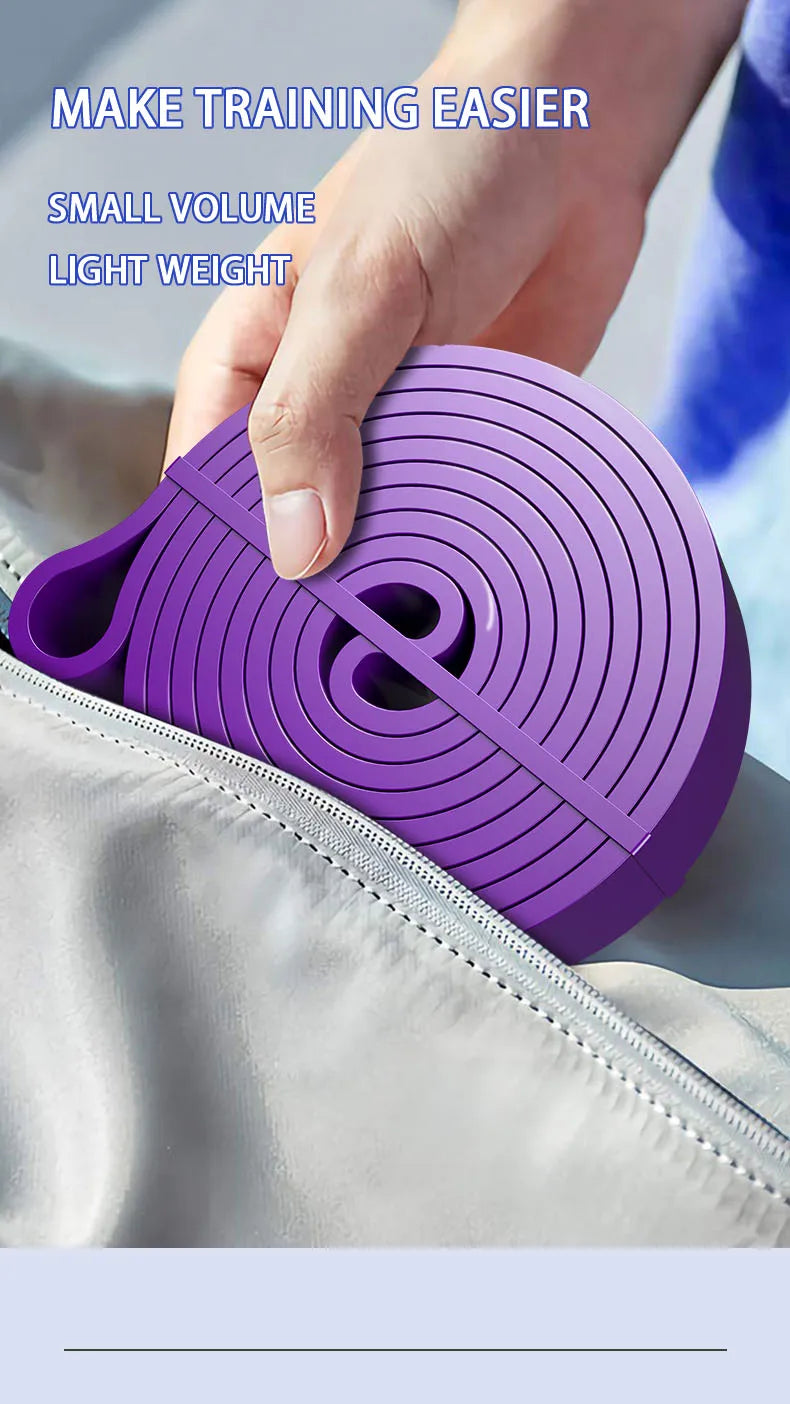 Fitness Widerstandsband Latex – Yoga & Krafttraining Resistance Band mit verschiedenen Stärken | Muskelaufbau & Bodyforming