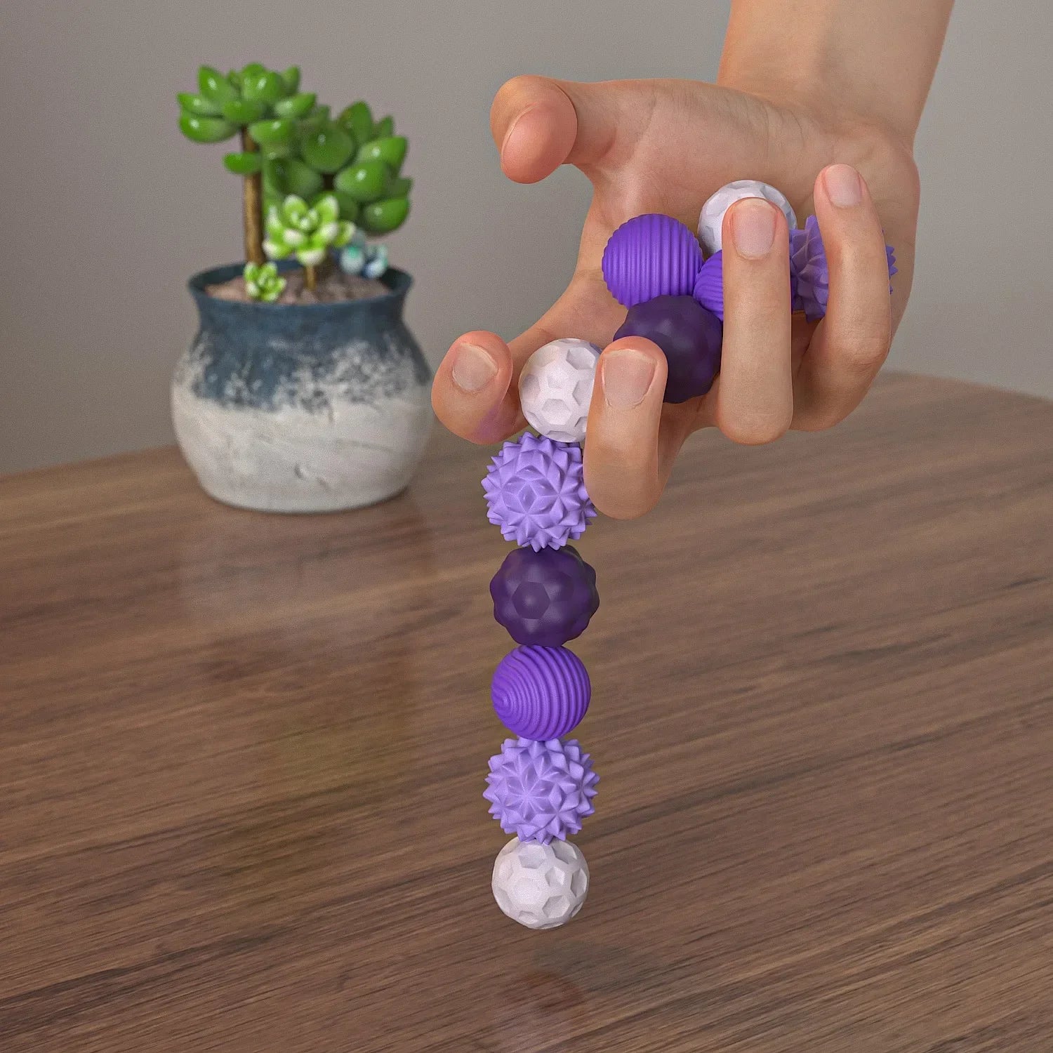 Magnetische Fidget Bälle Set (2–8 Stk.) – Silikon Anti Stress Zappelspielzeug